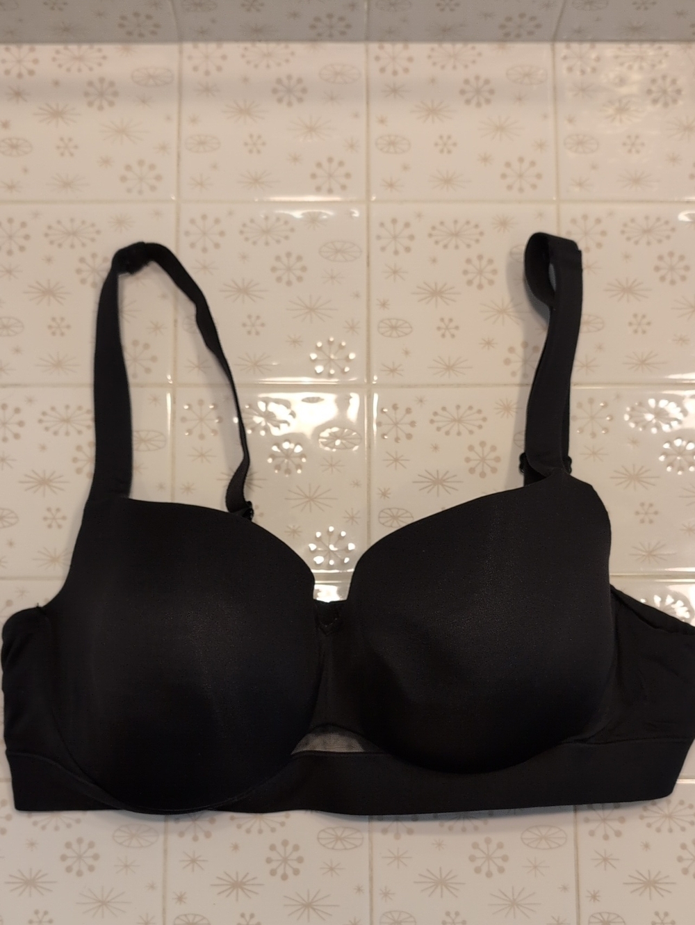 Cacique Black Smooth T-Shirt Bra